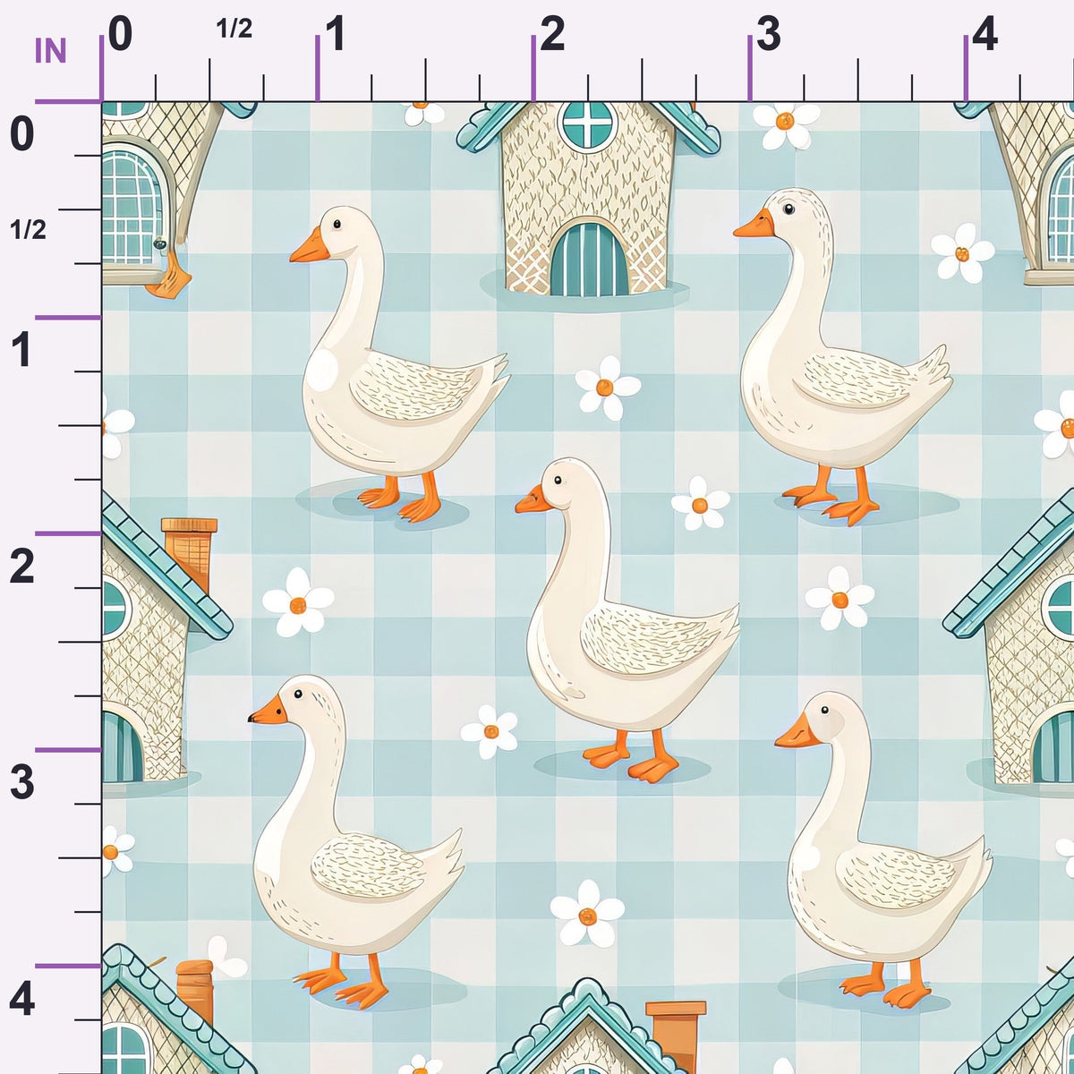 Gosling Plaid Pattern 8 Minky Fabric
