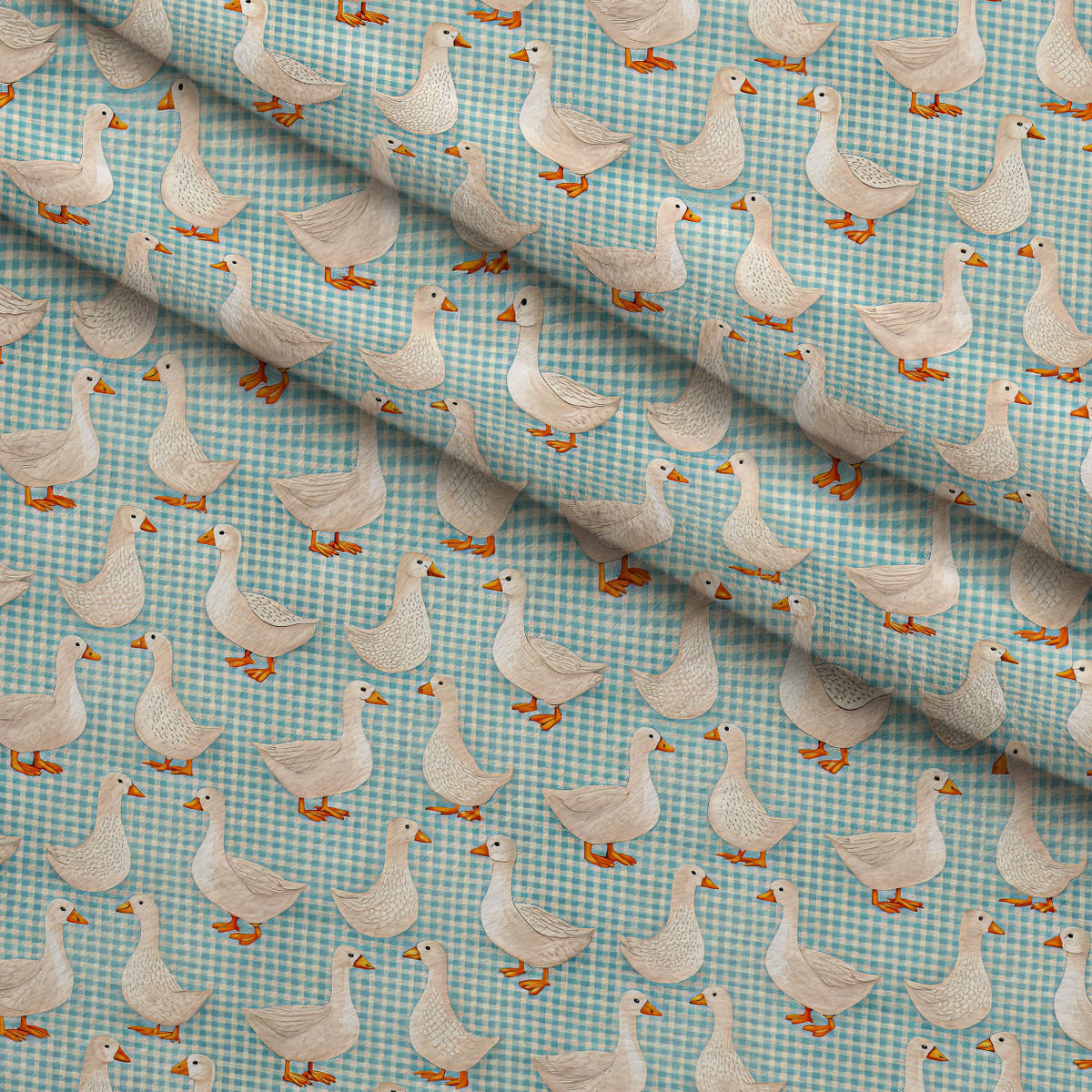 Gosling Plaid Pattern 9 Minky Fabric