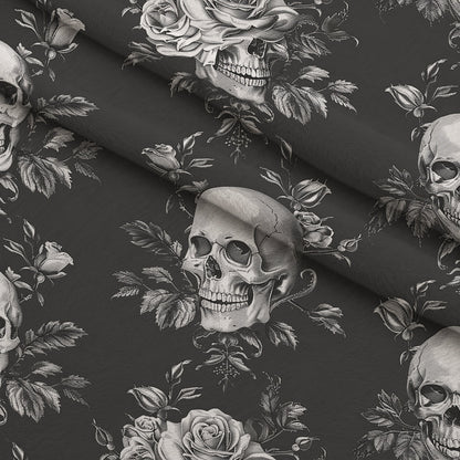 Gothic Blooms Pattern 2 Minky Fabric
