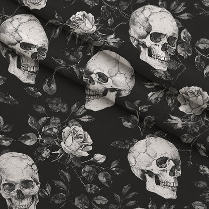 Gothic Blooms Pattern 3 Minky Fabric