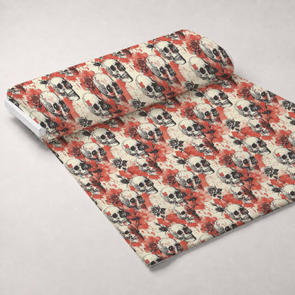 Gothic Blooms Pattern 7 Minky Fabric