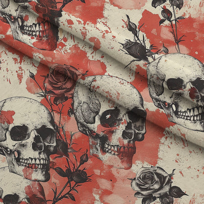 Gothic Blooms Pattern 7 Minky Fabric