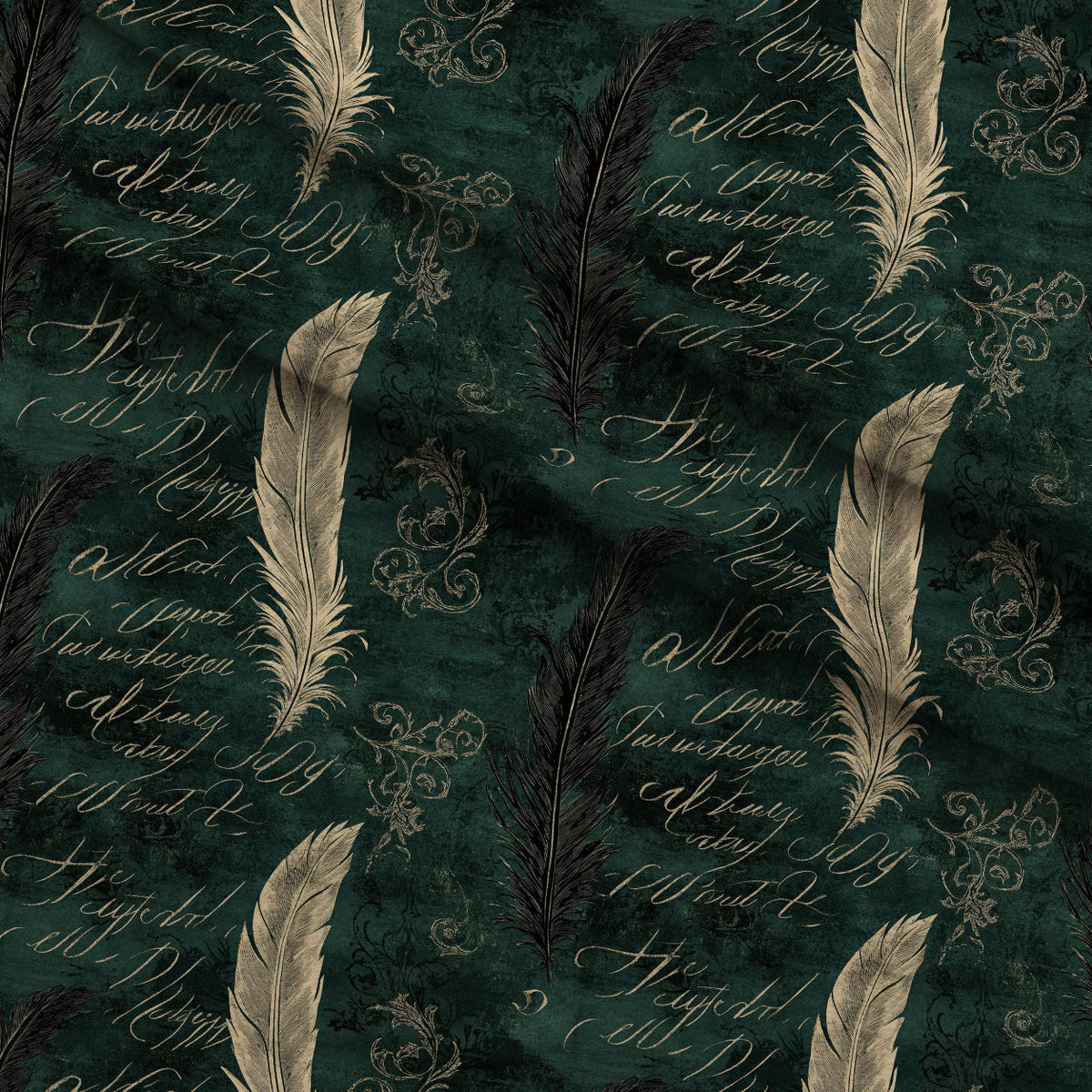 Gothic Fairytale Pattern 11 Minky Fabric