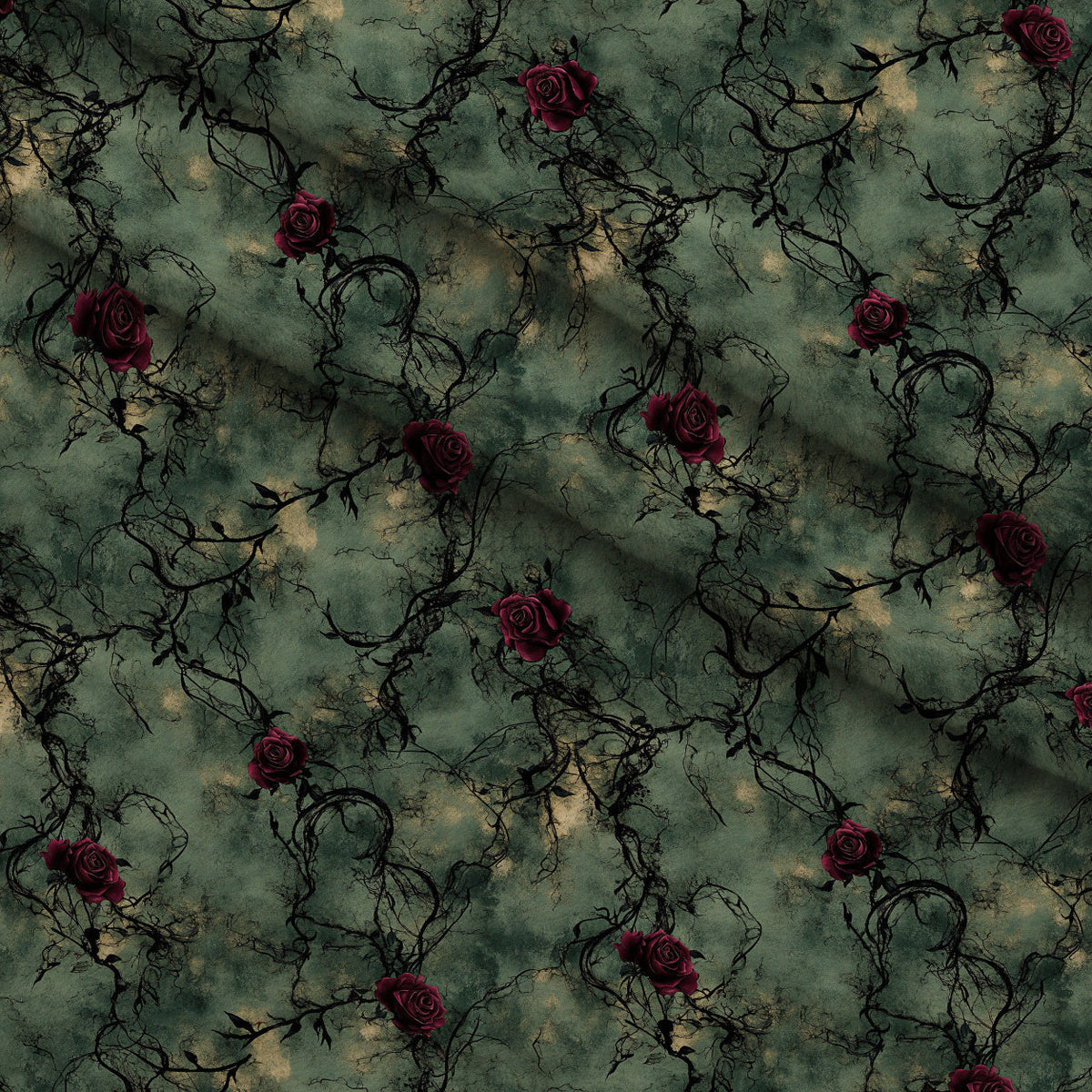 Gothic Fairytale Pattern 14 Minky Fabric