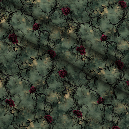 Gothic Fairytale Pattern 14 Minky Fabric