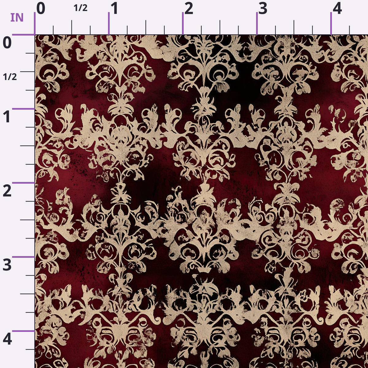 Gothic Fairytale Pattern 15 Minky Fabric