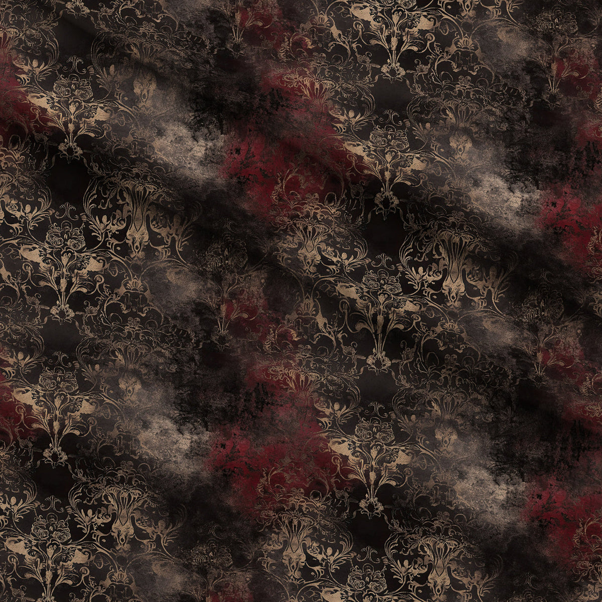 Gothic Fairytale Pattern 16 Minky Fabric