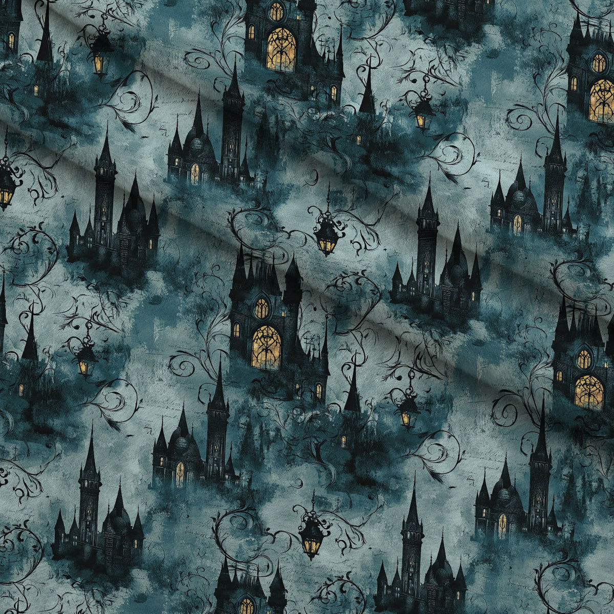 Gothic Fairytale Pattern 19 Minky Fabric