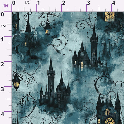 Gothic Fairytale Pattern 19 Minky Fabric