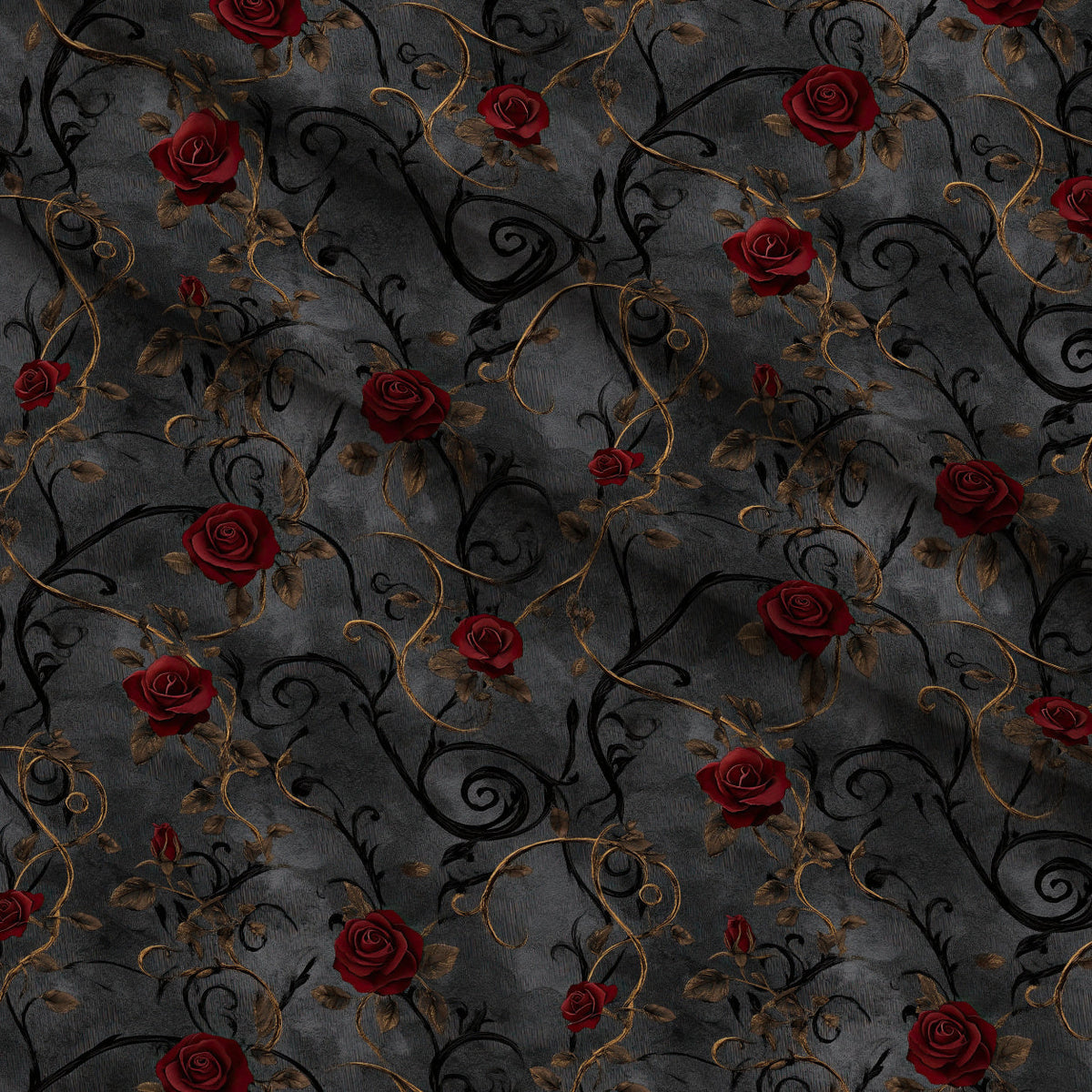 Gothic Fairytale Pattern 23 Minky Fabric