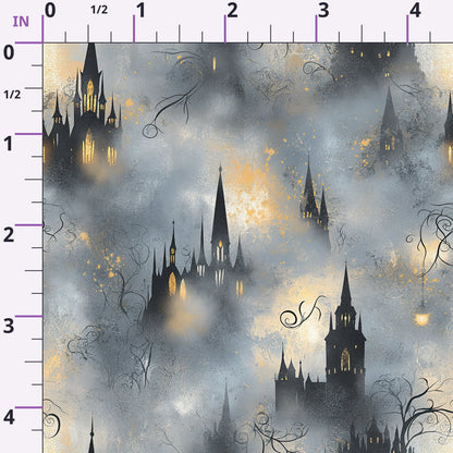 Gothic Fairytale Pattern 25 Minky Fabric