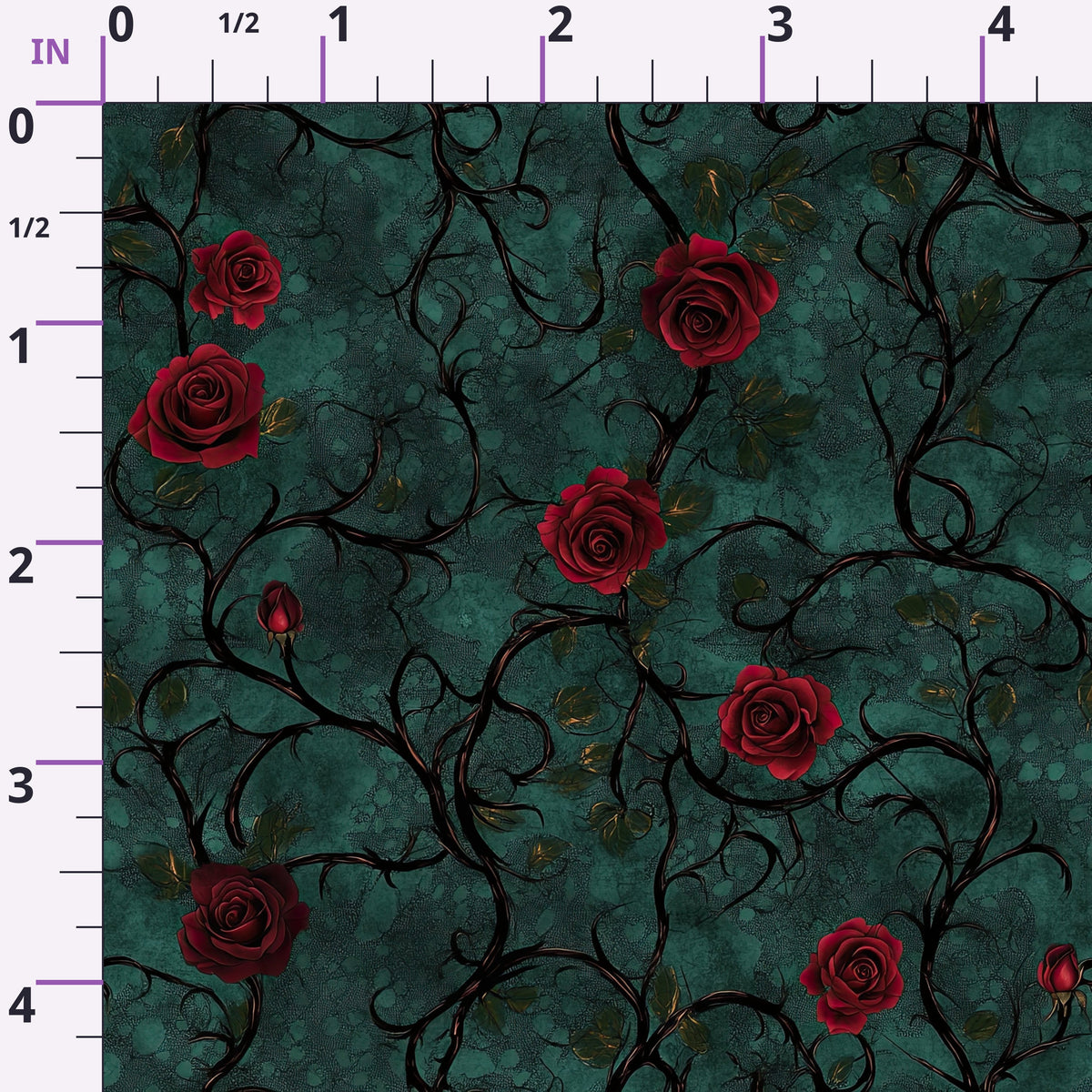 Gothic Fairytale Pattern 26 Minky Fabric