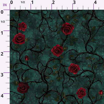 Gothic Fairytale Pattern 26 Minky Fabric