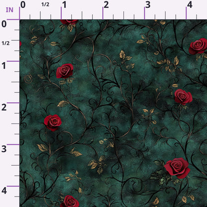 Gothic Fairytale Pattern 27 Minky Fabric