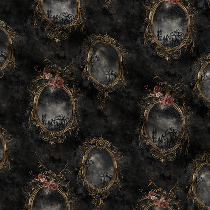 Gothic Fairytale Pattern 29 Minky Fabric