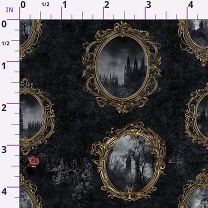 Gothic Fairytale Pattern 30 Minky Fabric