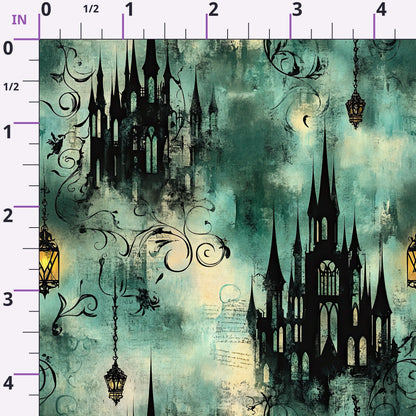 Gothic Fairytale Pattern 31 Minky Fabric