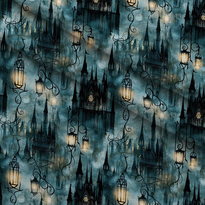 Gothic Fairytale Pattern 32 Minky Fabric