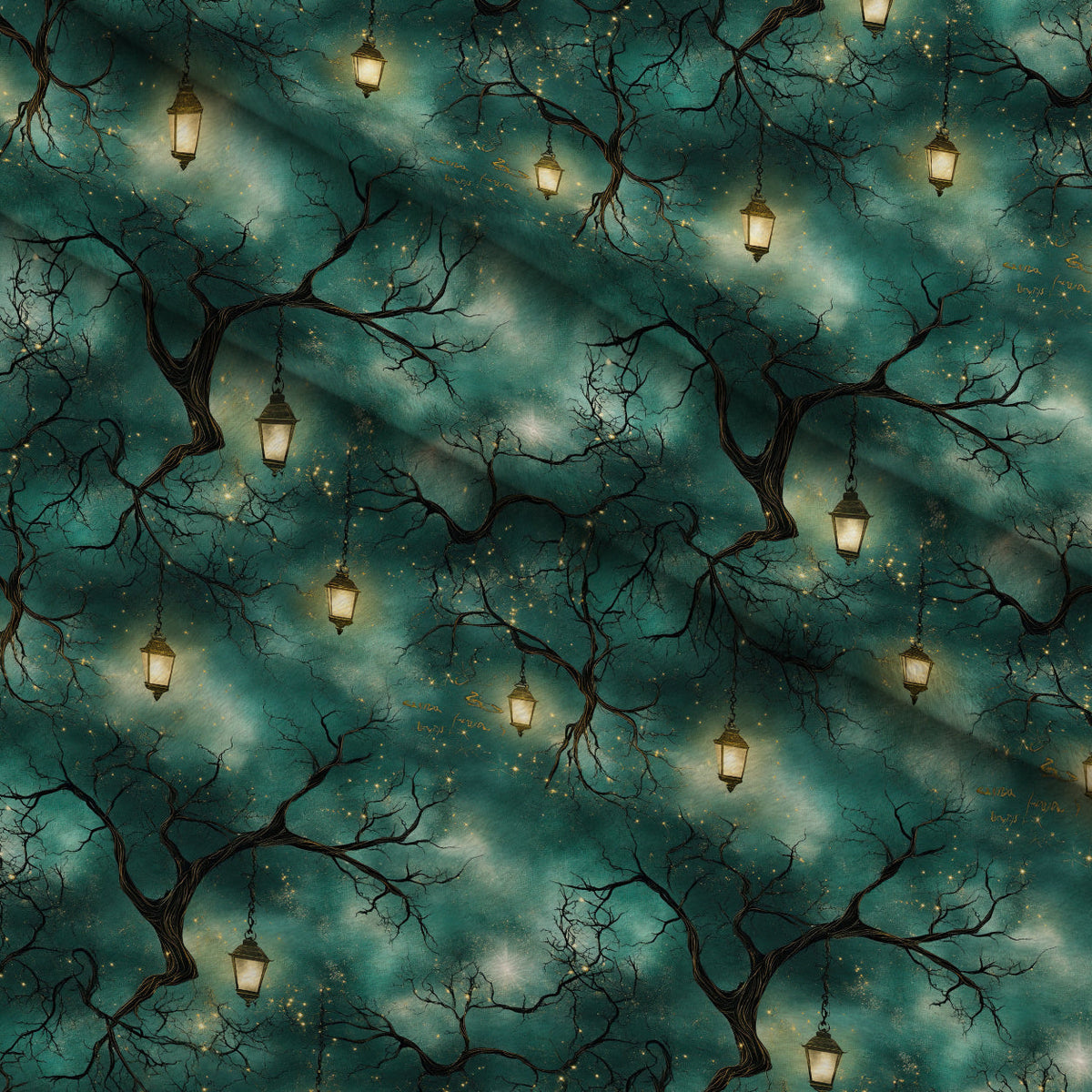 Gothic Fairytale Pattern 34 Minky Fabric