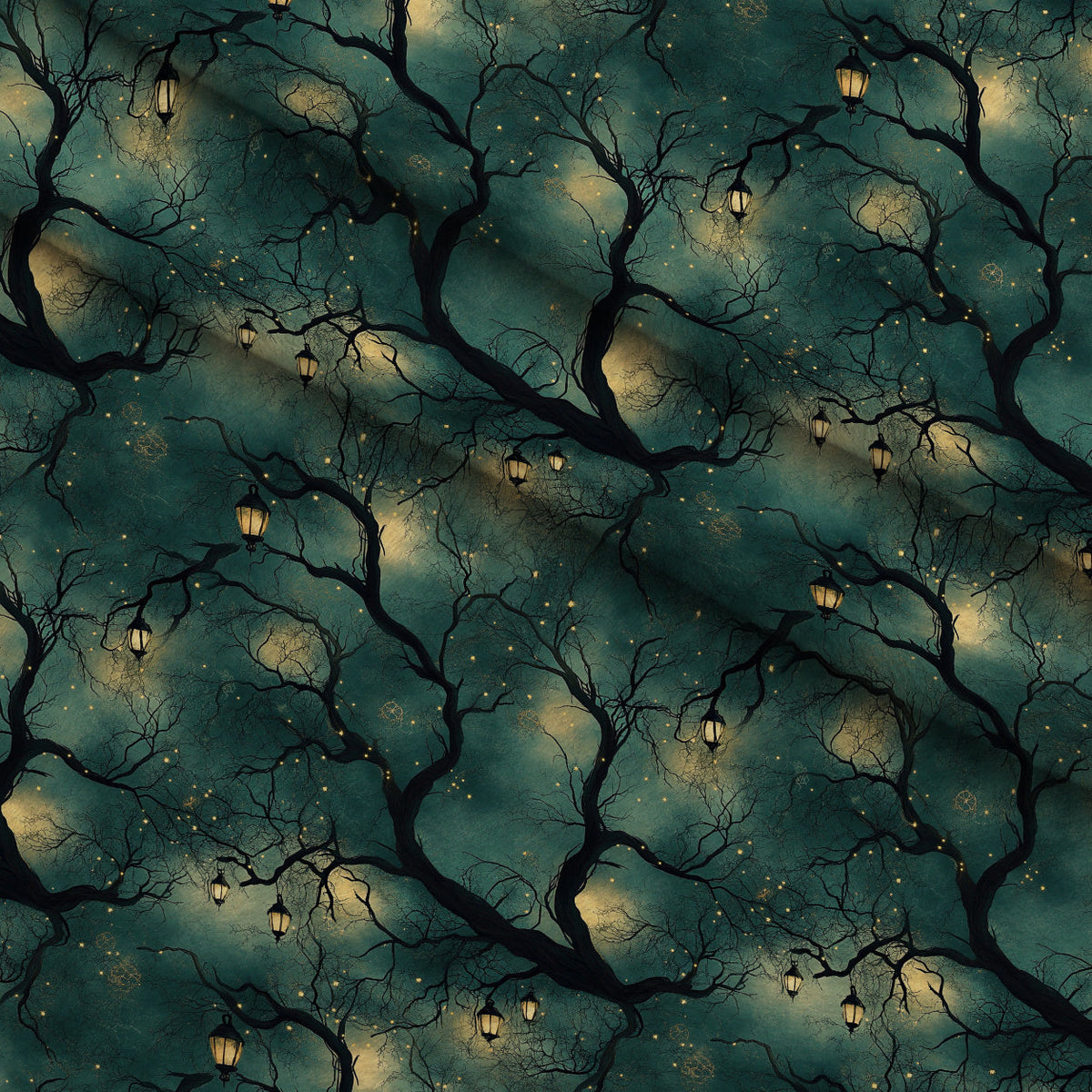 Gothic Fairytale Pattern 36 Minky Fabric