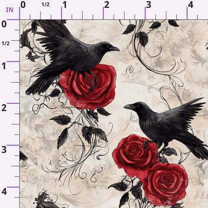 Gothic Fairytale Pattern 37 Minky Fabric