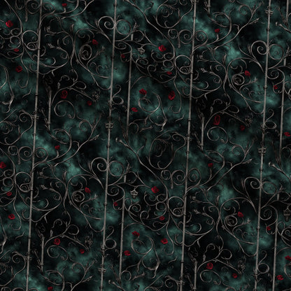Gothic Fairytale Pattern 38 Minky Fabric
