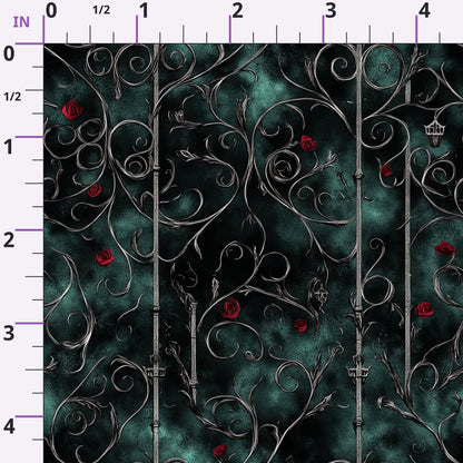 Gothic Fairytale Pattern 38 Minky Fabric