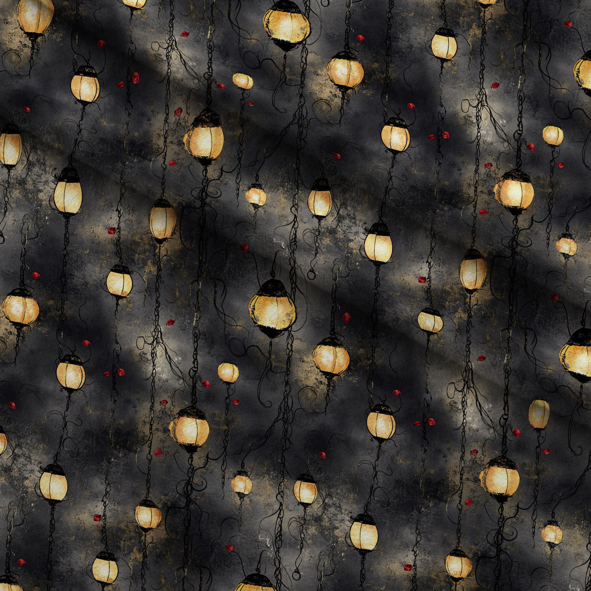 Gothic Fairytale Pattern 4 Minky Fabric