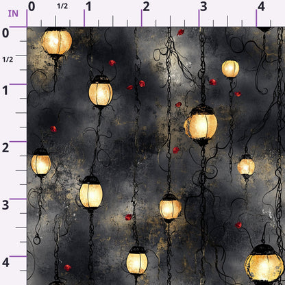 Gothic Fairytale Pattern 4 Minky Fabric