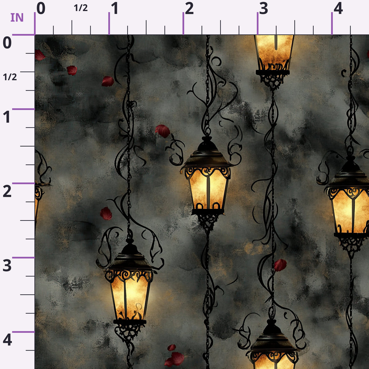 Gothic Fairytale Pattern 42 Minky Fabric