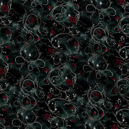 Gothic Fairytale Pattern 46 Minky Fabric