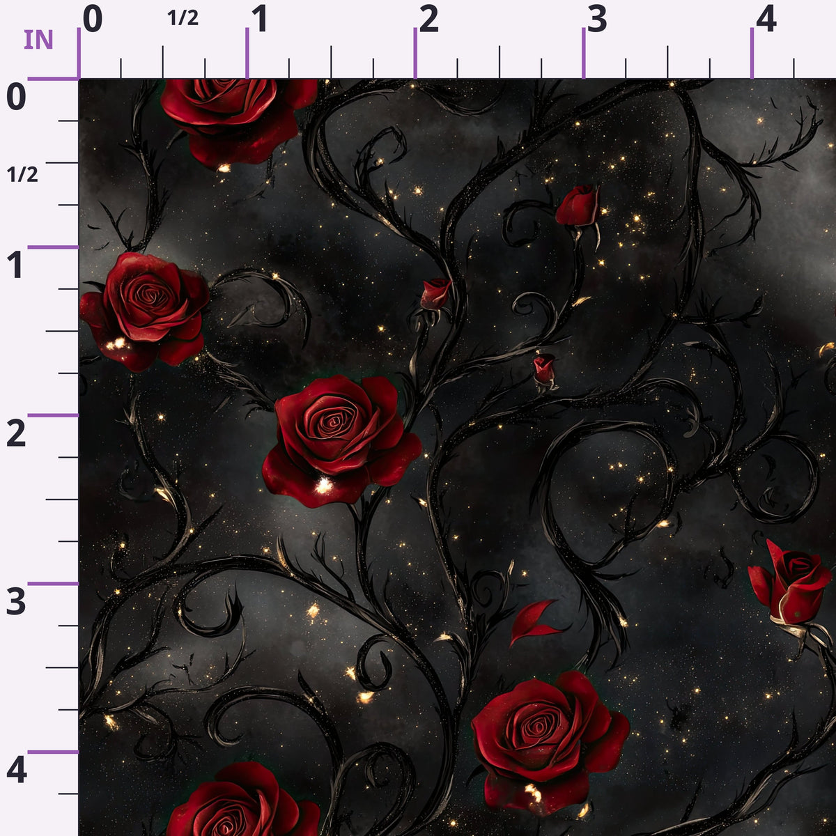 Gothic Fairytale Pattern 47 Minky Fabric