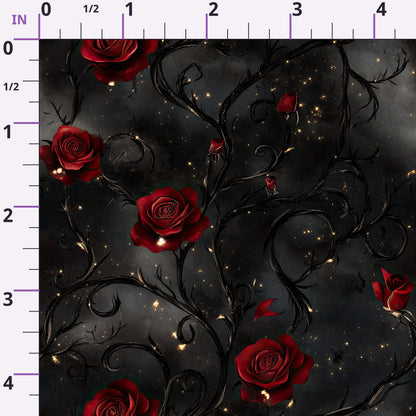 Gothic Fairytale Pattern 47 Minky Fabric