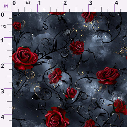 Gothic Fairytale Pattern 49 Minky Fabric