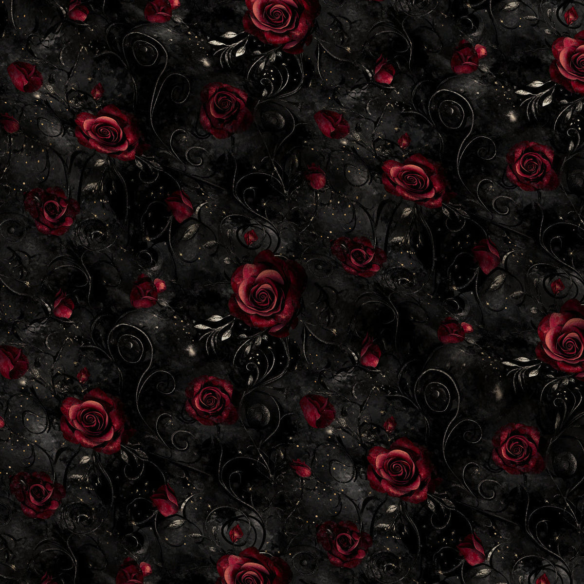 Gothic Fairytale Pattern 50 Minky Fabric