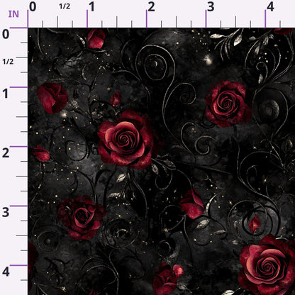 Gothic Fairytale Pattern 50 Minky Fabric
