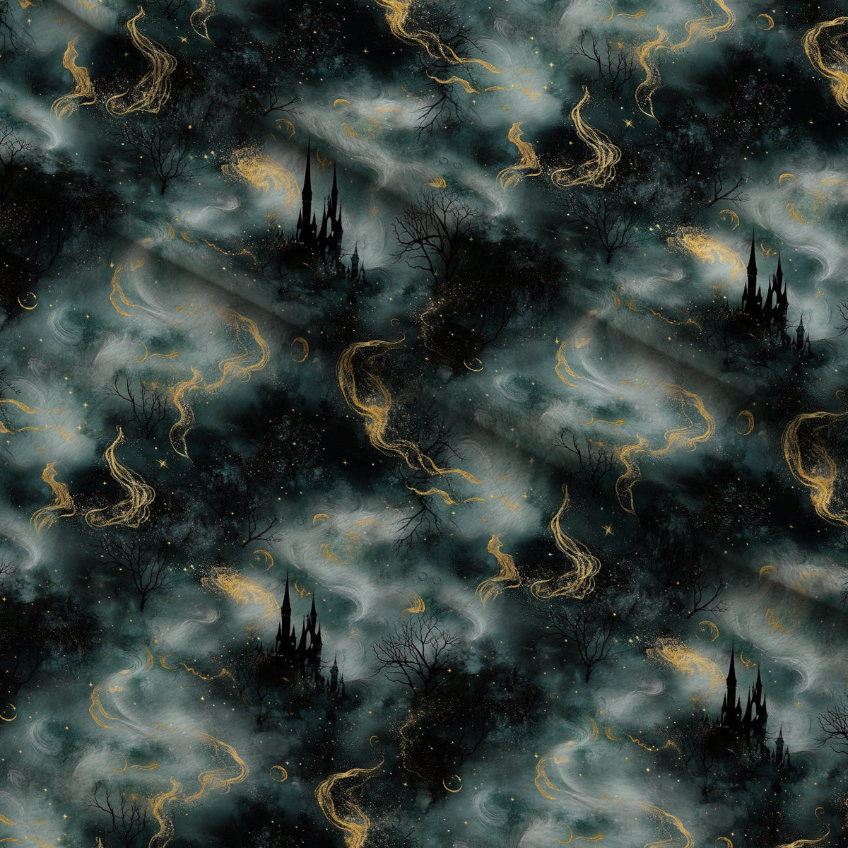Gothic Fairytale Pattern 51 Minky Fabric