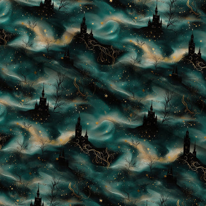 Gothic Fairytale Pattern 53 Minky Fabric