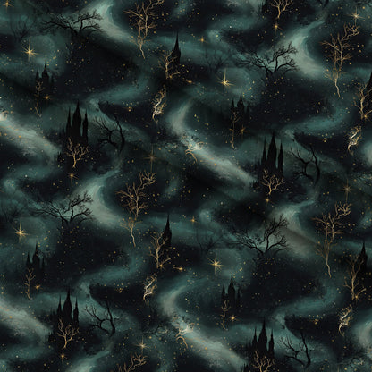 Gothic Fairytale Pattern 54 Minky Fabric
