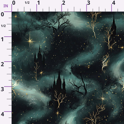 Gothic Fairytale Pattern 54 Minky Fabric