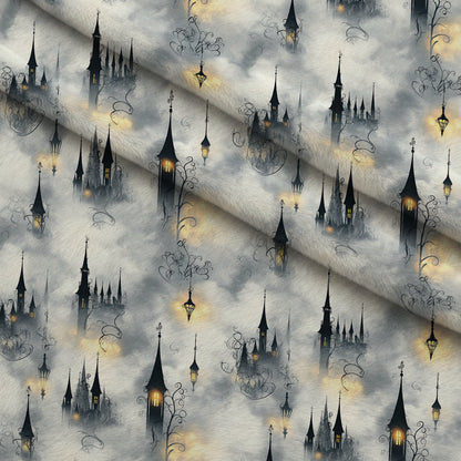 Gothic Fairytale Pattern 61 Minky Fabric