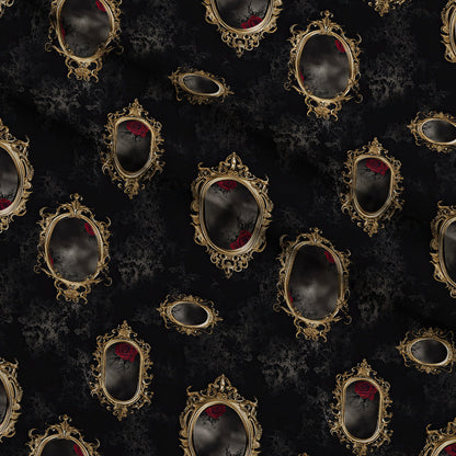 Gothic Fairytale Pattern 64 Minky Fabric