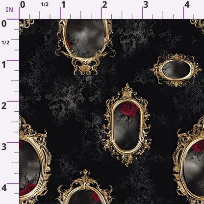 Gothic Fairytale Pattern 64 Minky Fabric