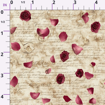 Gothic Fairytale Pattern 8 Minky Fabric