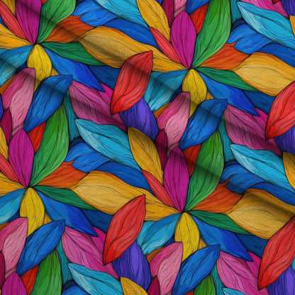 Gouache Garden Pattern 2 Minky Fabric