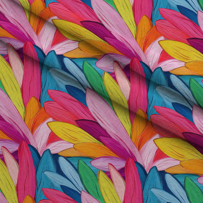 Gouache Garden Pattern 3 Minky Fabric