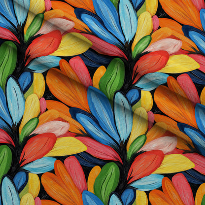 Gouache Garden Pattern 5 Minky Fabric