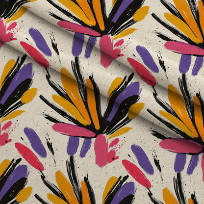 Gouache Garden Pattern 9 Minky Fabric