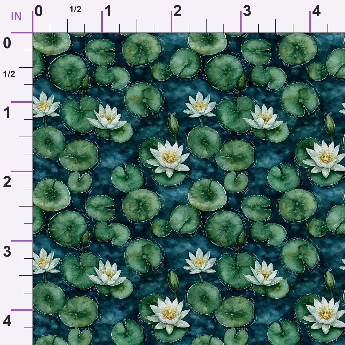 Graceful Waters Pattern 11 Minky Fabric