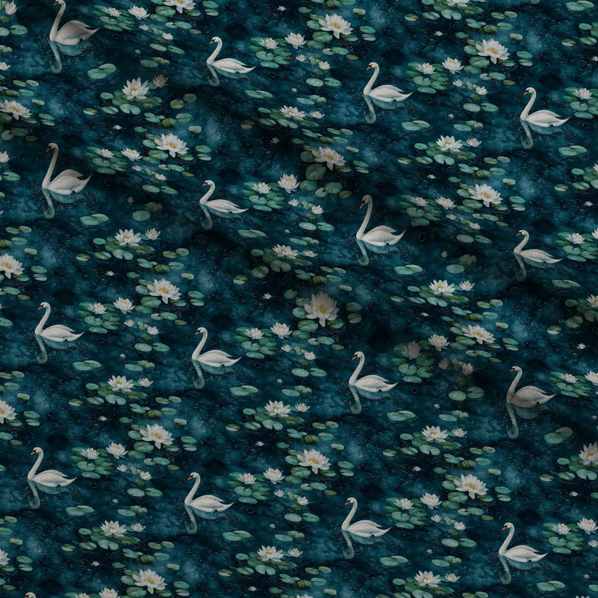 Graceful Waters Pattern 13 Minky Fabric